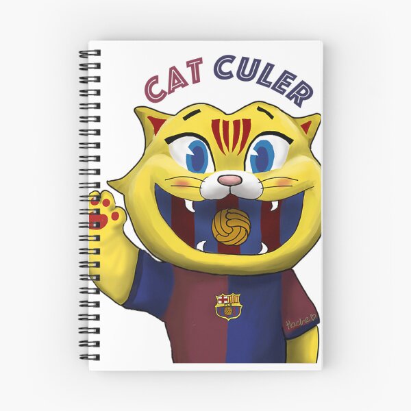 Item preview, Cat Culer Fcb Mascot With Font designed and sold by FarisLejla.