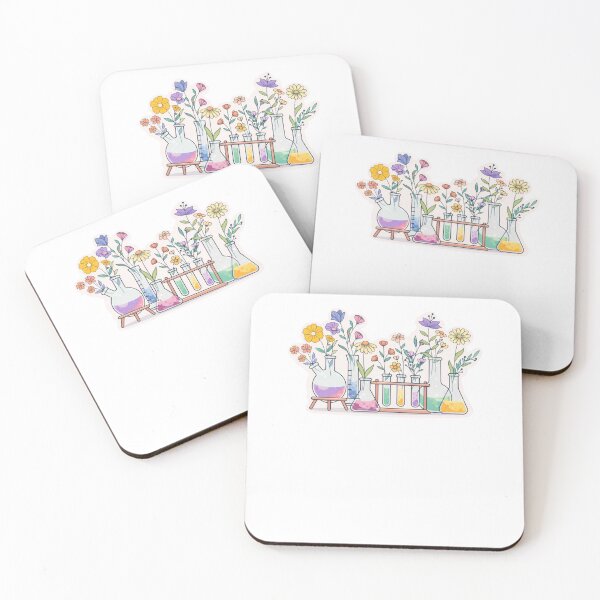 Item preview, Flowers In Lab Equipment designed and sold by krystalRomanart.