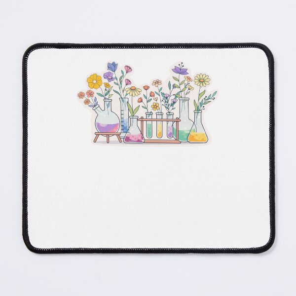 Item preview, Flowers In Lab Equipment designed and sold by krystalRomanart.