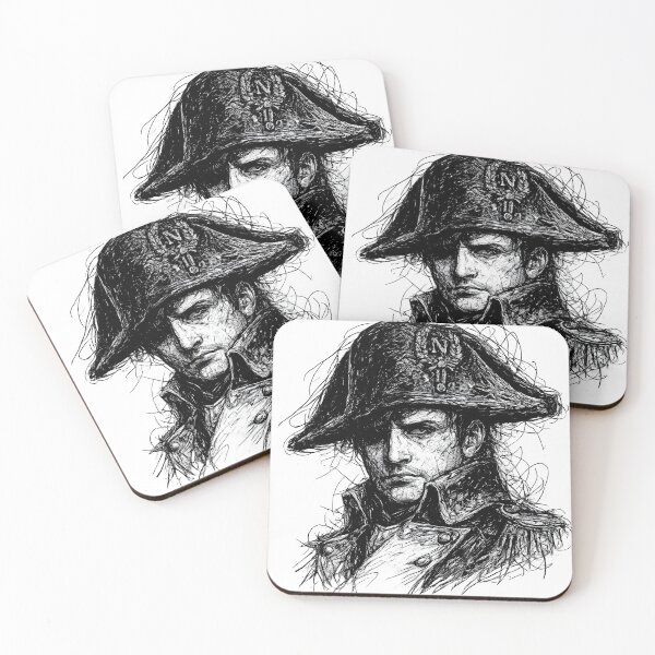 Item preview, Napoleon Bonaparte Scribble Portrait designed and sold by Shoot-The-Moon.