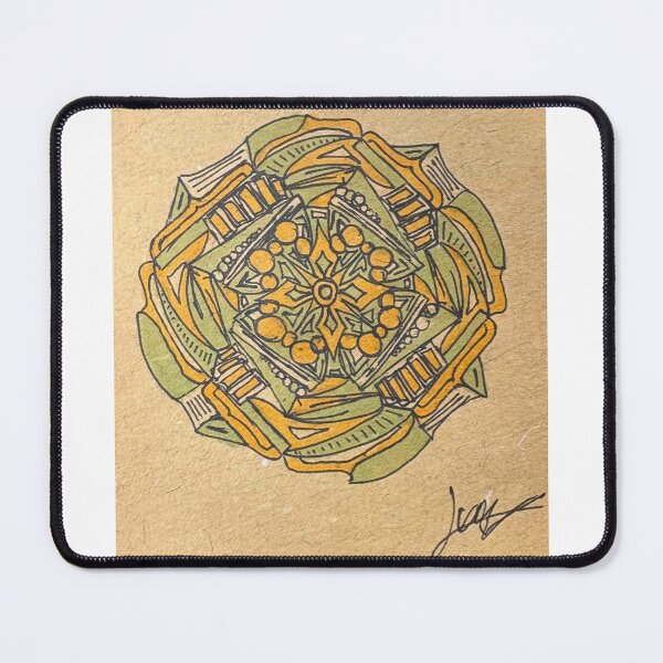 Item preview, Green and yellow design designed and sold by geomandalic.