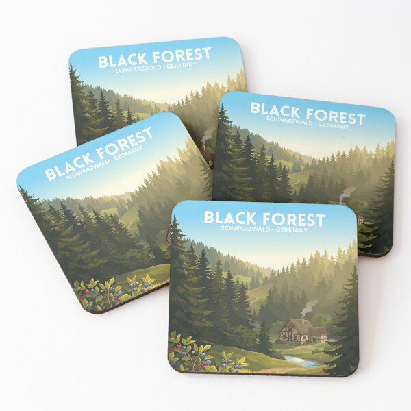 Item preview, Black Forest Schwarzwald Germany - Travel art designed and sold by Marciolini.