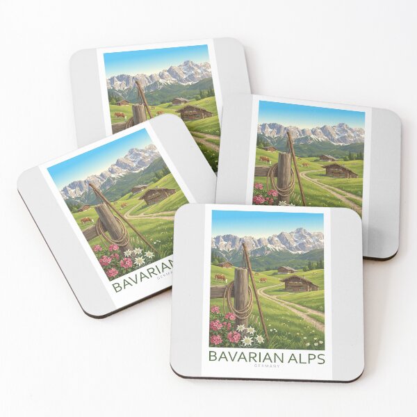Item preview, Bavarian Alps Germany - Travel Art designed and sold by Marciolini.