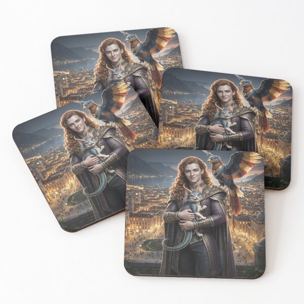 Item preview, Guardians of the ancient city and the star animals designed and sold by KunstGeist.