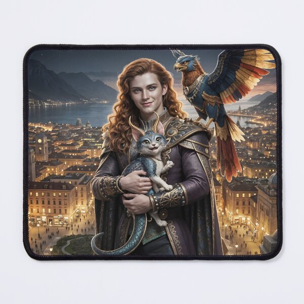 Item preview, Guardians of the ancient city and the star animals designed and sold by KunstGeist.