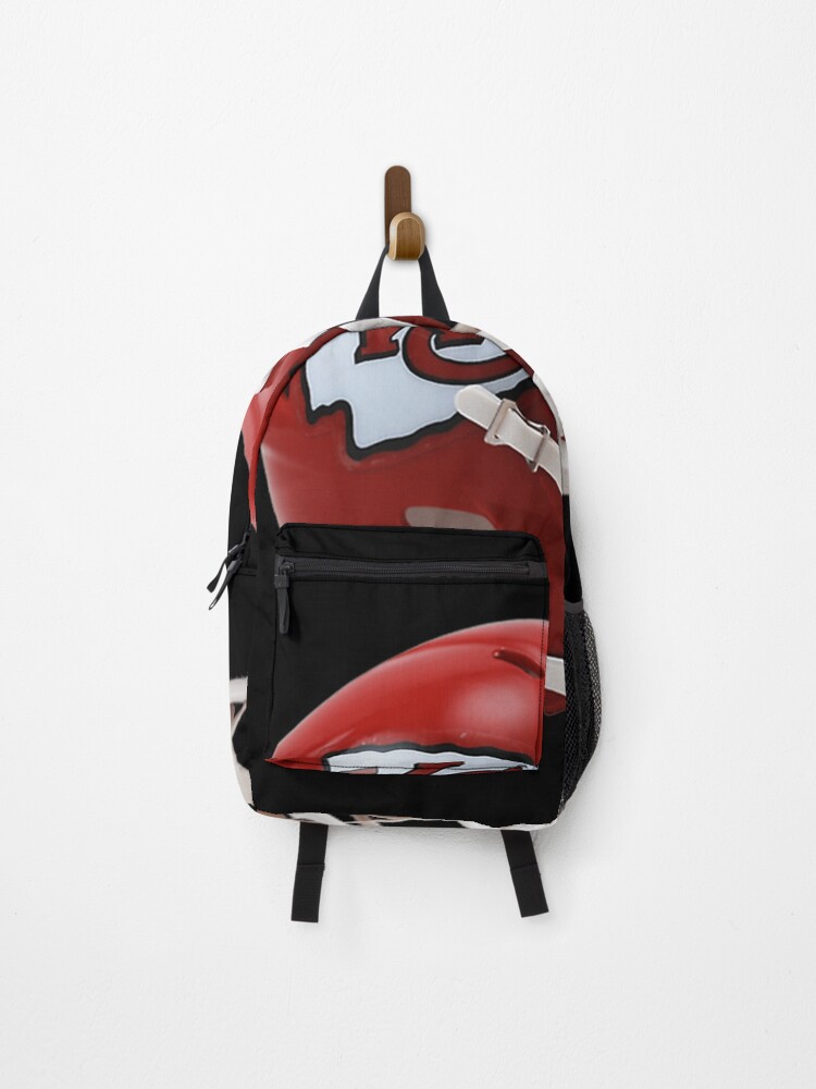 Thumbnail 1 of 3, Backpack, Helmet Chiefs Icon designed and sold by RRocka.