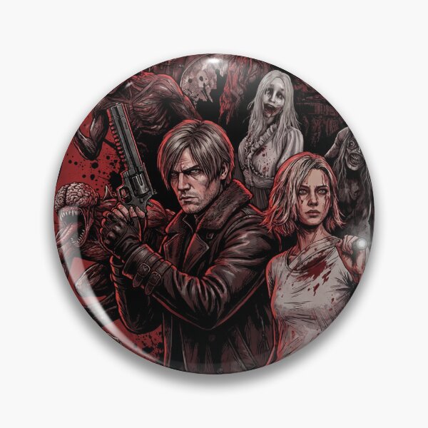 Item preview, Grace Ashcroft Leon Kennedy Resident Evil Requiem Grunge Enemies Design designed and sold by Senpaiwaves.