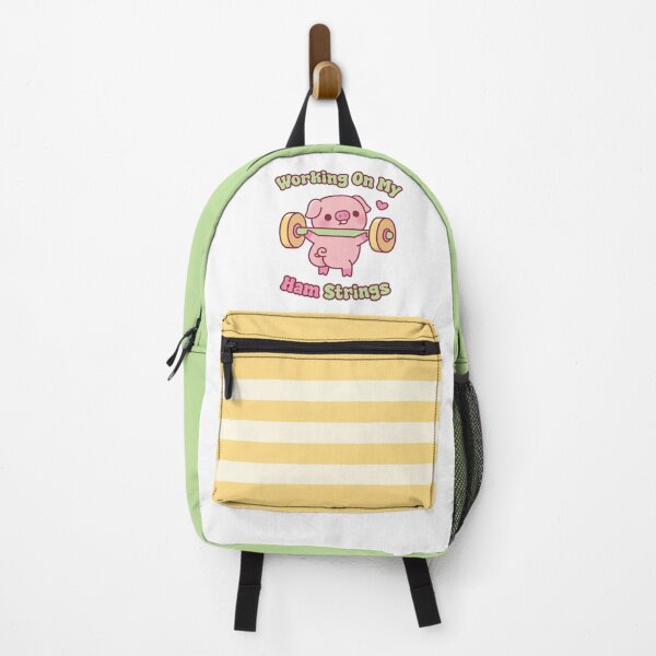 Item preview, Funny Pig Lifting Weights Working On My Ham Strings designed and sold by rustydoodle.