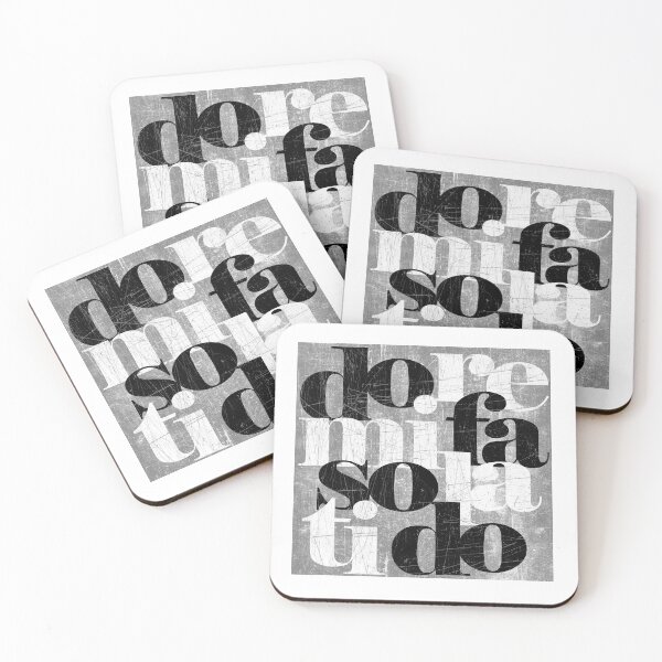 Item preview, Do Re Mi Grunge Typography Music Design designed and sold by Parachute425.