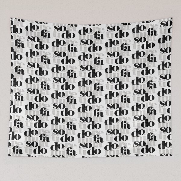 Item preview, Do Re Mi Grunge Typography Music Design designed and sold by Parachute425.