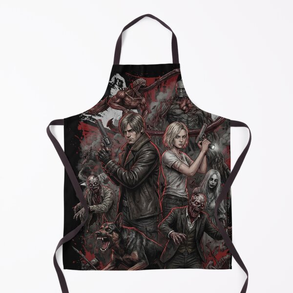 Item preview, RE9 Grace and Leon with The Girl Blister Heads Grunge Horror Art designed and sold by Senpaiwaves.