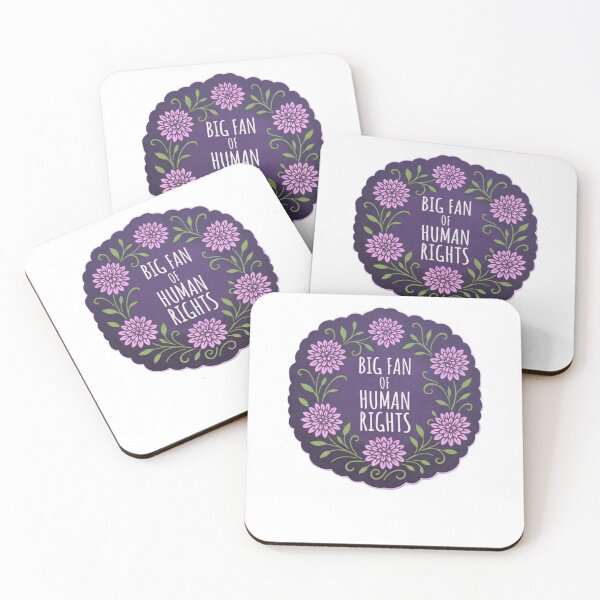 Item preview, Big Fan Of Human Rights designed and sold by krystalRomanart.