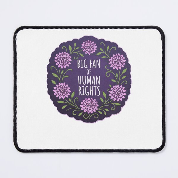 Item preview, Big Fan Of Human Rights designed and sold by krystalRomanart.