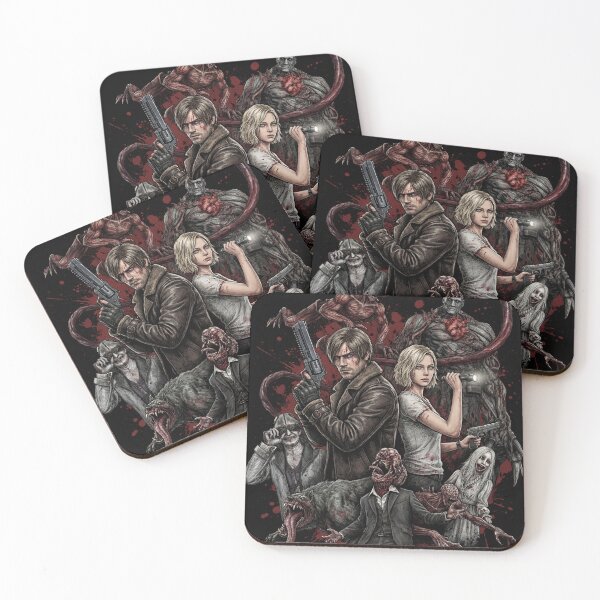 Item preview, Resident Evil Requiem Grace Ashcroft Leon S Kennedy Iconic Monsters Grunge designed and sold by Senpaiwaves.