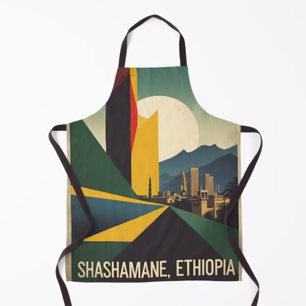 Item preview, Shashamane Ethiopia Africa Retro Vintage Travel Souvenir designed and sold by TravelersGems.