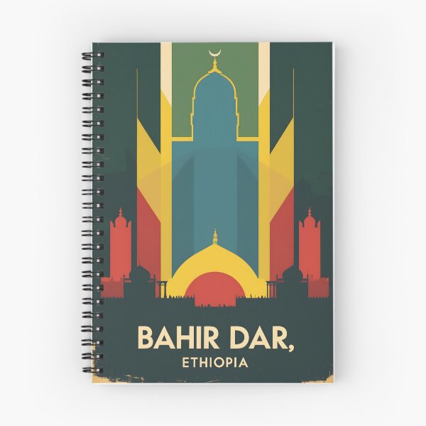 Item preview, Bahir Dar Ethiopia Africa Retro Vintage Travel Souvenir designed and sold by TravelersGems.