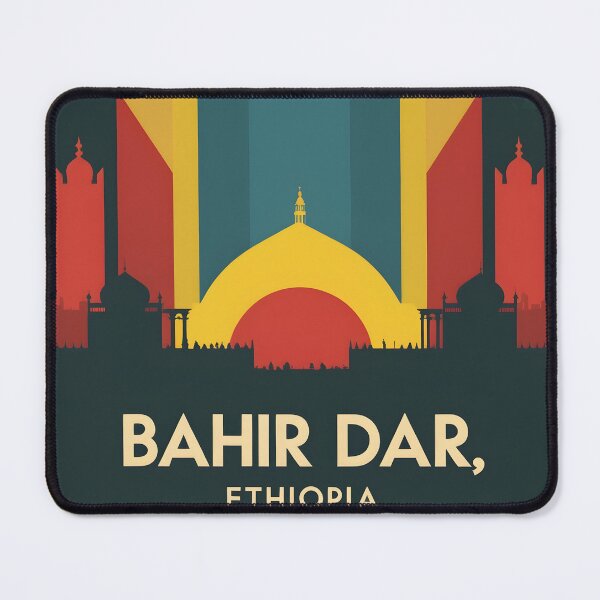 Item preview, Bahir Dar Ethiopia Africa Retro Vintage Travel Souvenir designed and sold by TravelersGems.