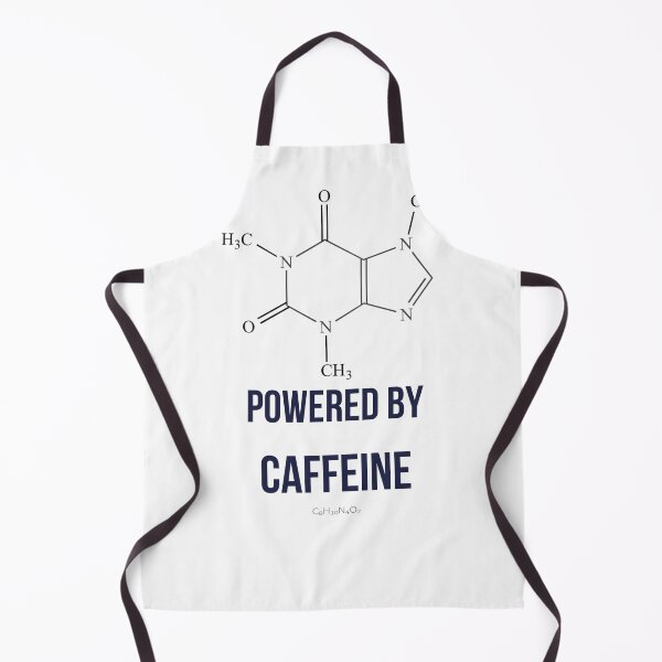 Item preview, Powered by Caffeine Chemistry Molecule Shirt designed and sold by ChemDesignsGo.