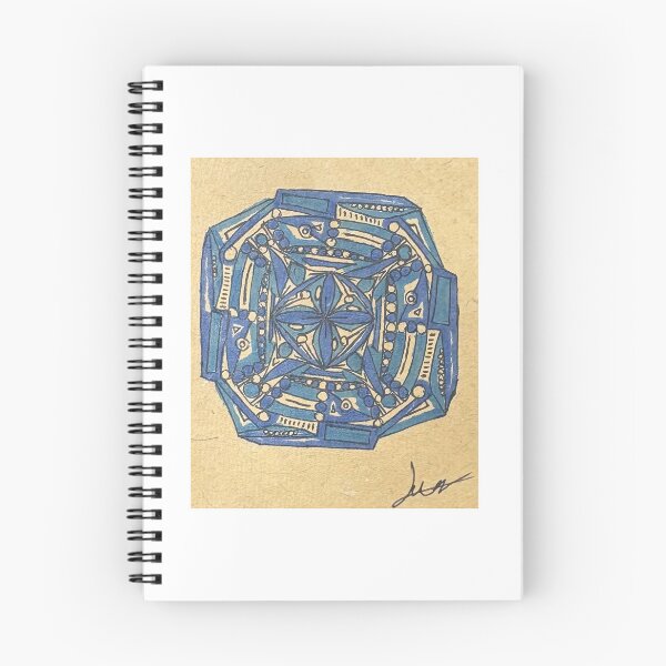 Item preview, Dark and light blue design  designed and sold by geomandalic.
