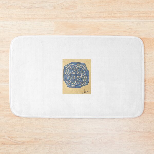 Item preview, Dark and light blue design  designed and sold by geomandalic.