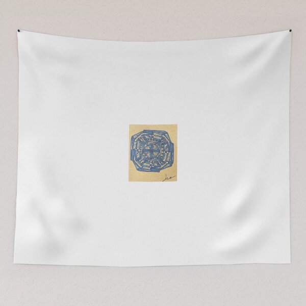 Item preview, Dark and light blue design  designed and sold by geomandalic.