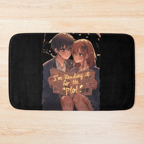 Item preview, I’m Reading It for the Plot – Romantic Anime Aesthetic Design designed and sold by ConfuseLab Alt.