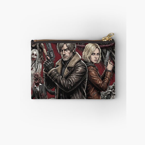 Item preview, Grace Ashcroft Leon Kennedy RE Requiem Titan Spinner Chunk Grunge Portrait designed and sold by Senpaiwaves.