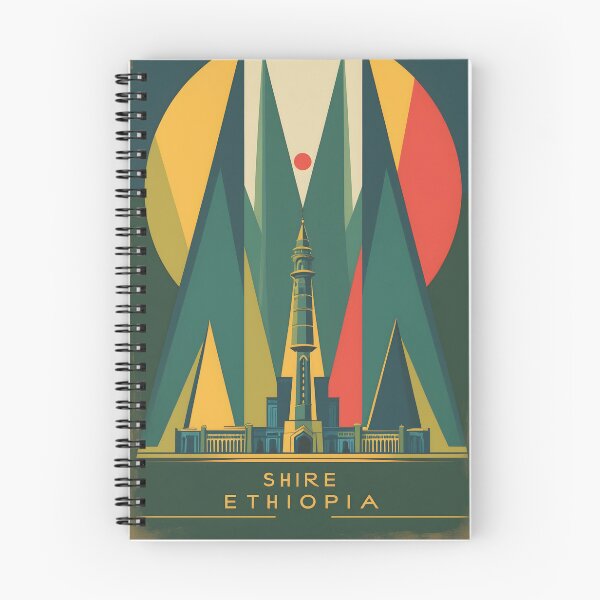 Item preview, Shire Ethiopia Africa Retro Vintage Travel Souvenir designed and sold by TravelersGems.
