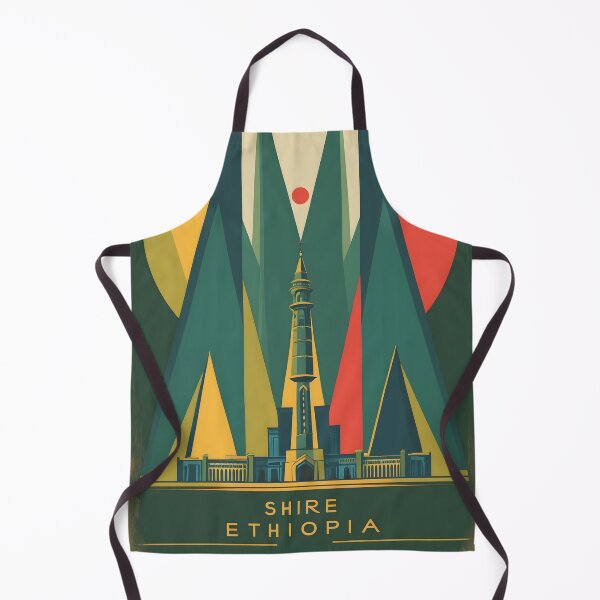 Item preview, Shire Ethiopia Africa Retro Vintage Travel Souvenir designed and sold by TravelersGems.