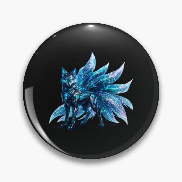 Item preview, Celestial Frost Nine Tailed Fox designed and sold by faeddamaatjei.
