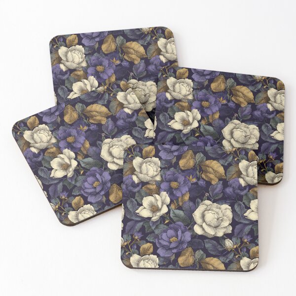 Item preview, Bold Gardenias Floral  - Birthday Flower Pattern  - Housewarming Gift Ideas designed and sold by RoyalStarsPatts.