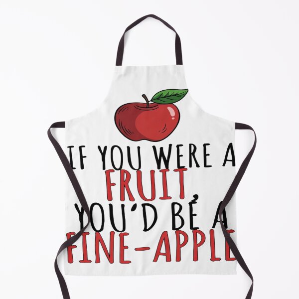 Item preview, If You Were a Fruit You’d Be a Fine-Apple – Funny Apple Pun T-Shirt & Sticker Design designed and sold by Sushikidsntod.