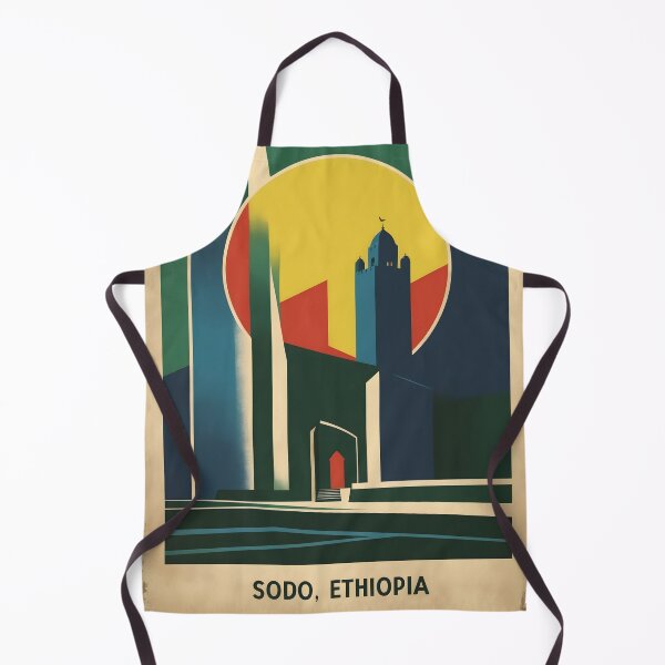 Item preview, Sodo Ethiopia Africa Retro Vintage Travel Souvenir designed and sold by TravelersGems.