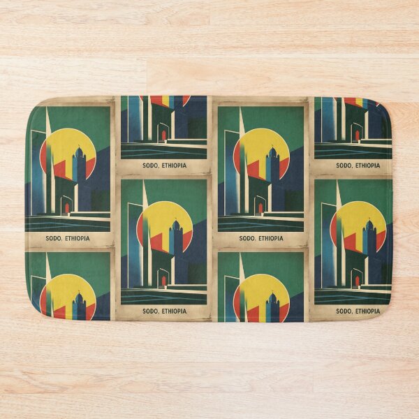 Item preview, Sodo Ethiopia Africa Retro Vintage Travel Souvenir designed and sold by TravelersGems.