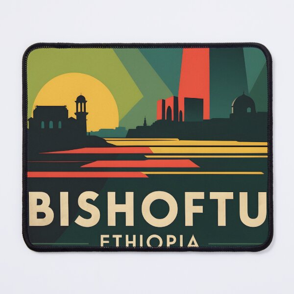 Item preview, Bishoftu Ethiopia Africa Retro Vintage Travel Souvenir designed and sold by TravelersGems.