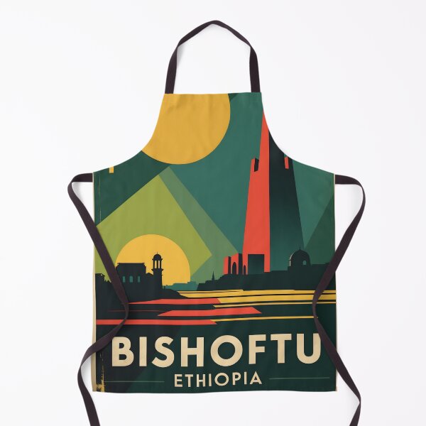 Item preview, Bishoftu Ethiopia Africa Retro Vintage Travel Souvenir designed and sold by TravelersGems.