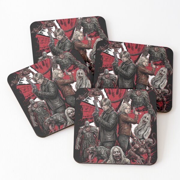 Item preview, RE Requiem Grace Leon Dual Protagonist Grunge Enemies Survival Horror designed and sold by Senpaiwaves.
