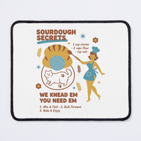Item preview, Sourdough Secrets Bread Baking Baker Sourdough designed and sold by LuminOrb.