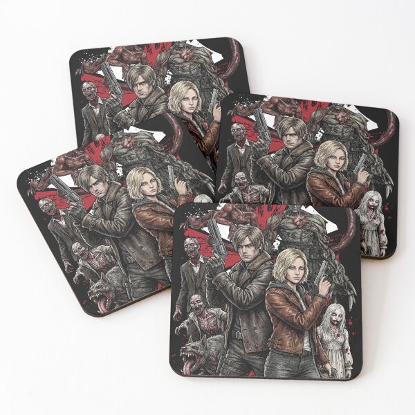 Item preview, Grace Ashcroft Leon Kennedy RE9 Wrenwood Care Center Enemies Grunge designed and sold by Senpaiwaves.