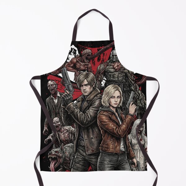 Item preview, Grace Ashcroft Leon Kennedy RE9 Wrenwood Care Center Enemies Grunge designed and sold by Senpaiwaves.