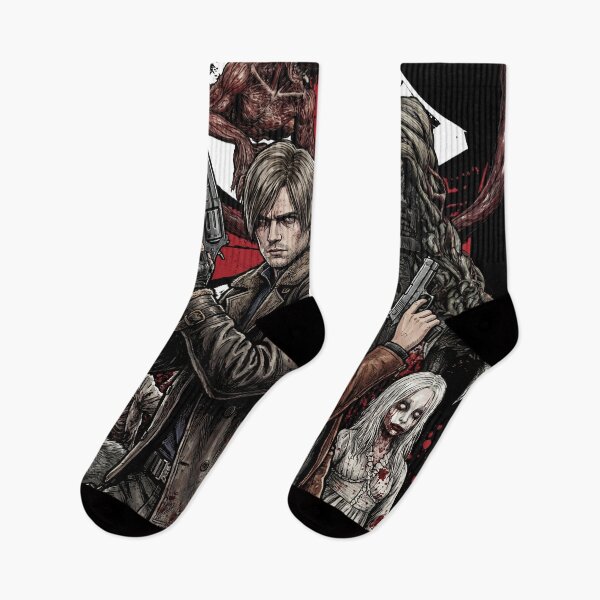 Item preview, Grace Ashcroft Leon Kennedy RE9 Wrenwood Care Center Enemies Grunge designed and sold by Senpaiwaves.