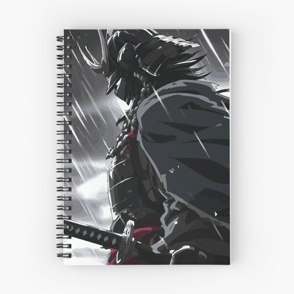 Item preview, Samurai in the Rain Dark Warrior Design designed and sold by drizzd.
