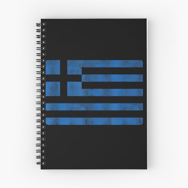 Item preview, Distressed Greece National Flag Retro Grunge Style Greek Pride Graphic Art designed and sold by River Silva.