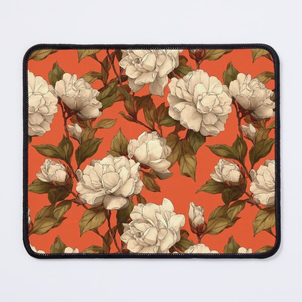 Item preview, Graceful Gardenias Texture - Birth Flower Pattern - Mothers Day Gift For Mom designed and sold by RoyalStarsPatts.