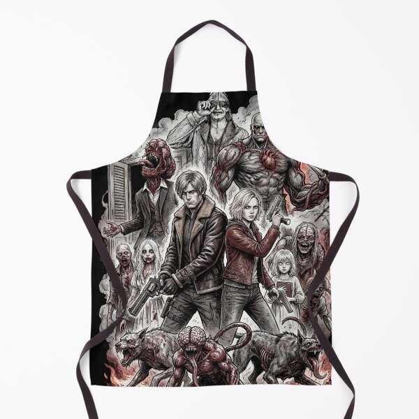 Item preview, RE9 Grace and Leon Facing Plant 43 Super Tyrant Grunge Horror Design designed and sold by Senpaiwaves.