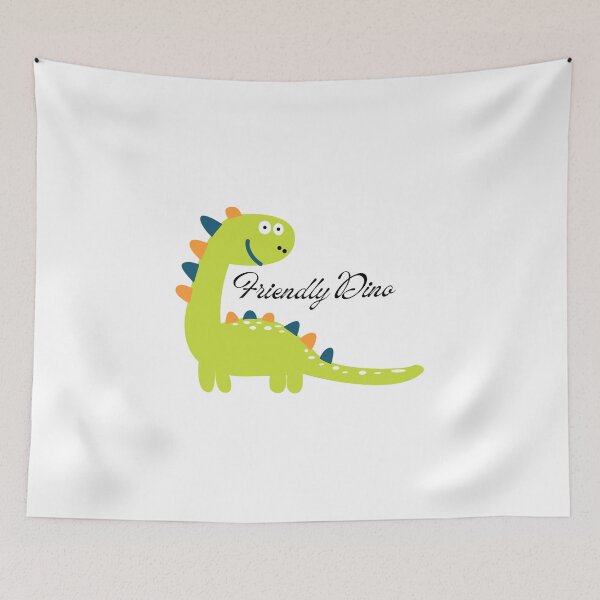 Item preview, Friendly Dino | Family Art designed and sold by TheReporter1.