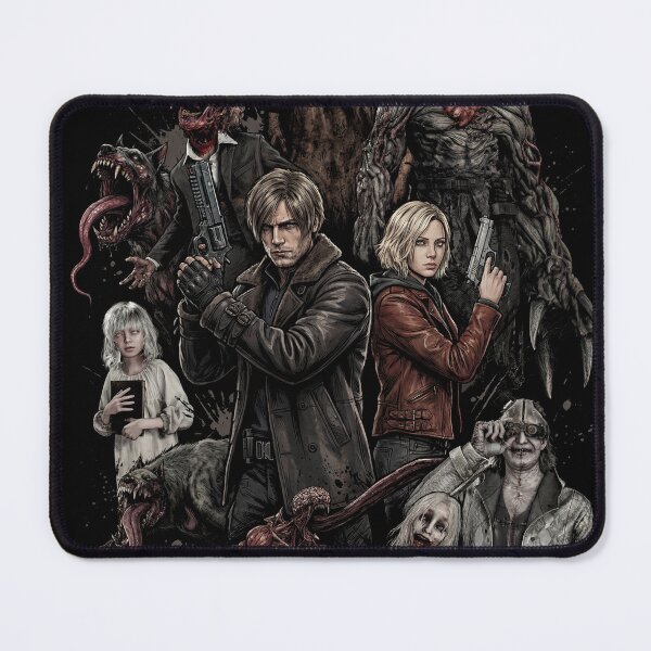 Item preview, Resident Evil Requiem Grunge Style Grace Leon The Girl Stalker Enemies designed and sold by Senpaiwaves.