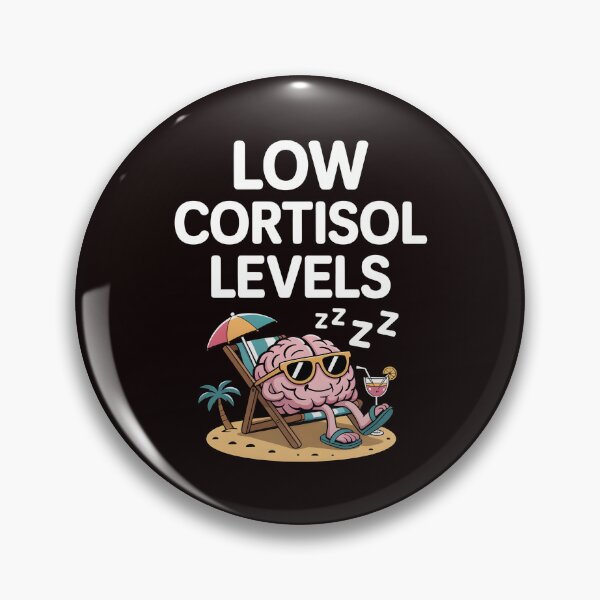 Item preview, Low Cortisol Levels – Stress Memes And Low Energy Humor Apparel designed and sold by Redgiant87x.