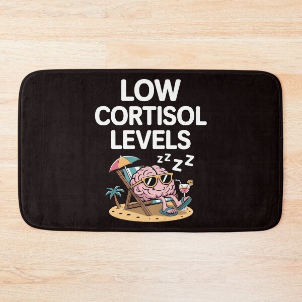 Item preview, Low Cortisol Levels – Stress Memes And Low Energy Humor Apparel designed and sold by Redgiant87x.