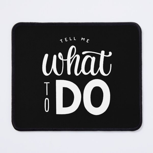 Item preview, Tell me what to do designed and sold by Marta Ambrosetti.
